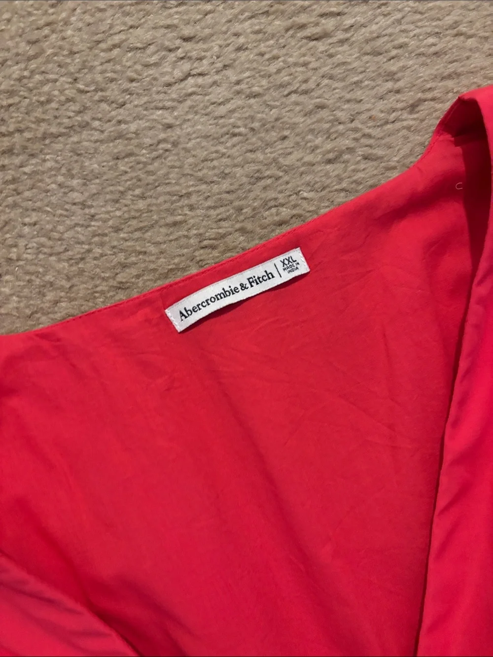 Abercrombie & Fitch Pink V-Neck Dress
